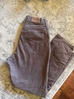 Vintage Lee Mom Jeans - Brown